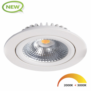 LED INBOUWSPOT KANTELBAAR 5W DIM to WARM WIT KLASSE 2