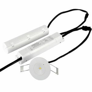 NOODVERLICHTING SPOT INBOUW LED 3W FOCUS LENS