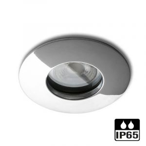 Inbouwspot LED - Inbouw armatuur - Badkamer IP65 - Rond chrome