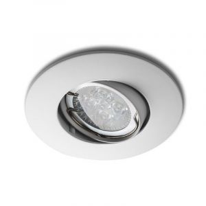 Inbouwspot LED - Inbouw armatuur Lucca - Kantelbaar - Rond wit