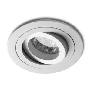 Inbouwspot LED - Inbouw armatuur Veneto - Kantelbaar - Rond wit