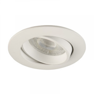 Inbouwspot LED - Inbouw armatuur Costa - Kantelbaar - Rond wit