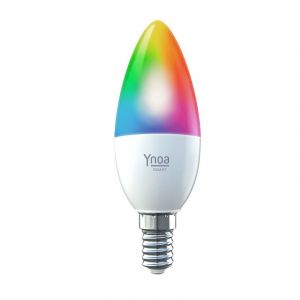 LED lamp E14 Ynoa Smart Home, Zigbee 3.0 RGBW dimbaar